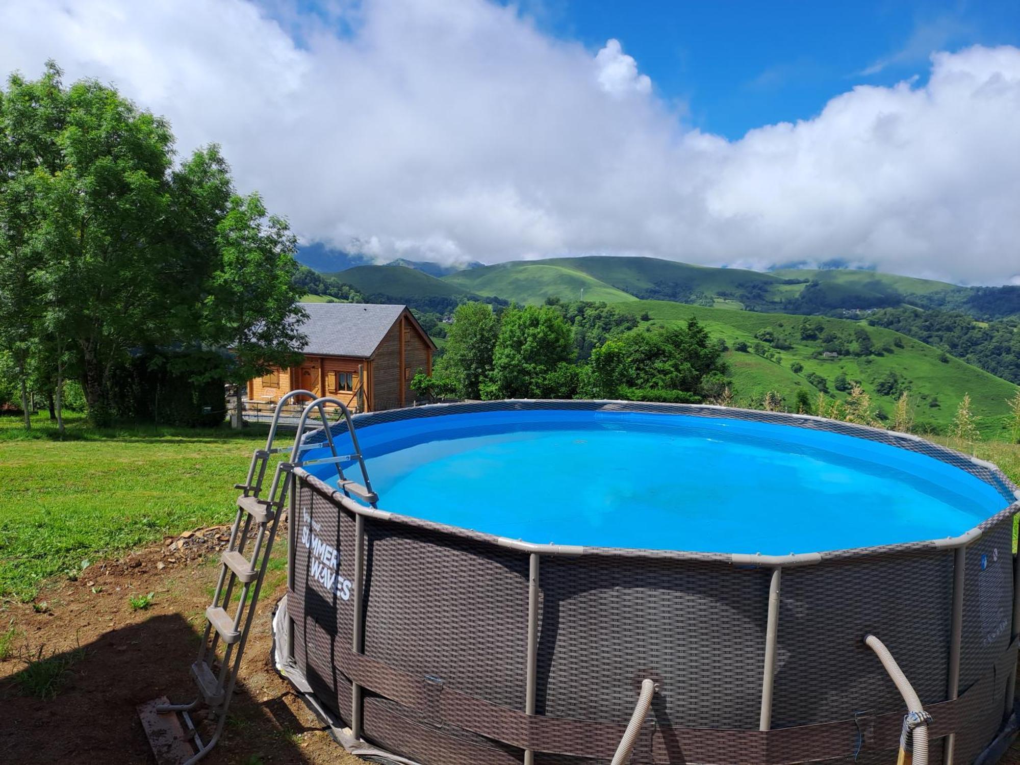 Chalet Dans Les Hautes- Pyrenees Entre Lourdes Et Bagneres Calme Et Vue Magnifique Arrodets-ez-Angles Exterior foto